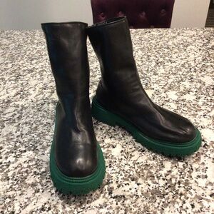 Shein Leather Like Boots